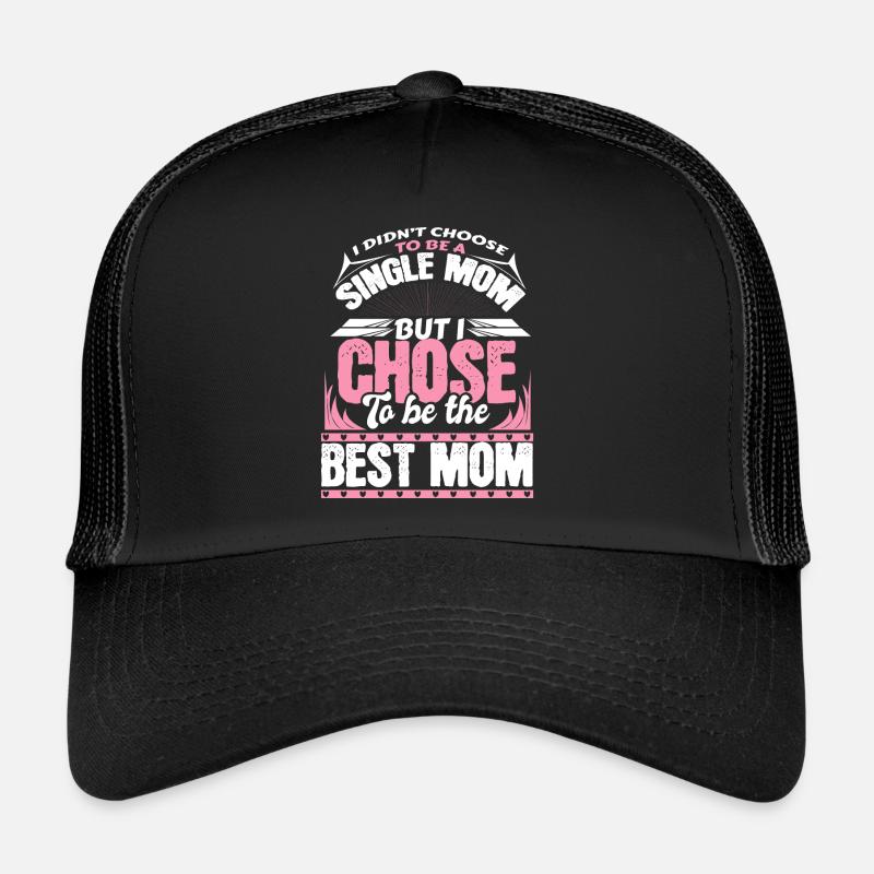 Mère célibataire Maman fille Casquette trucker 