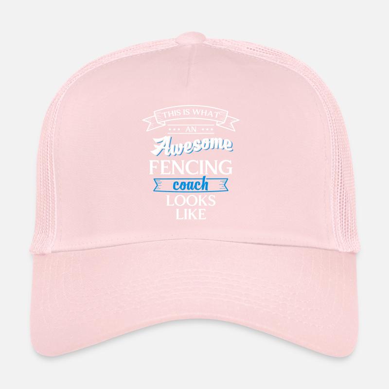 Fechtsport Duell En Garde Kampfsport Trucker Cap