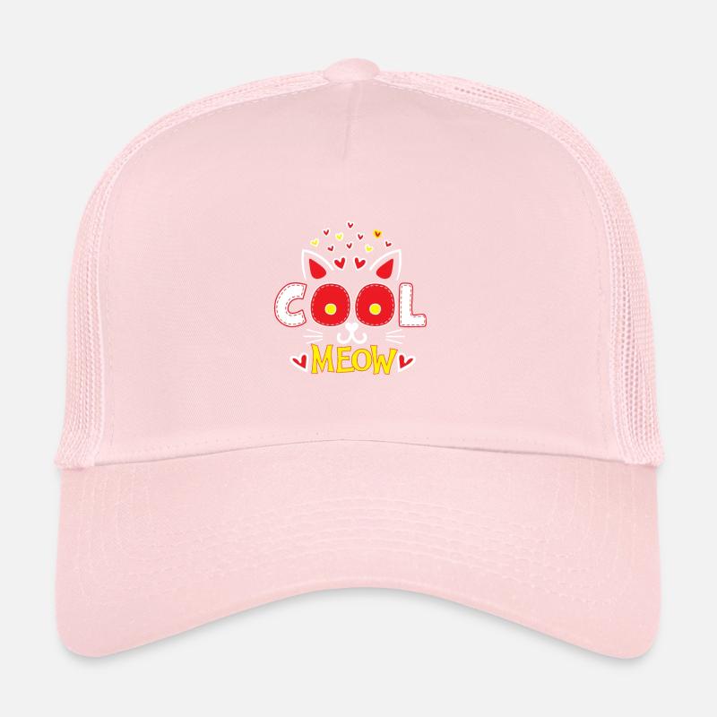 Cool Meow, Press O To Meow Trucker Cap