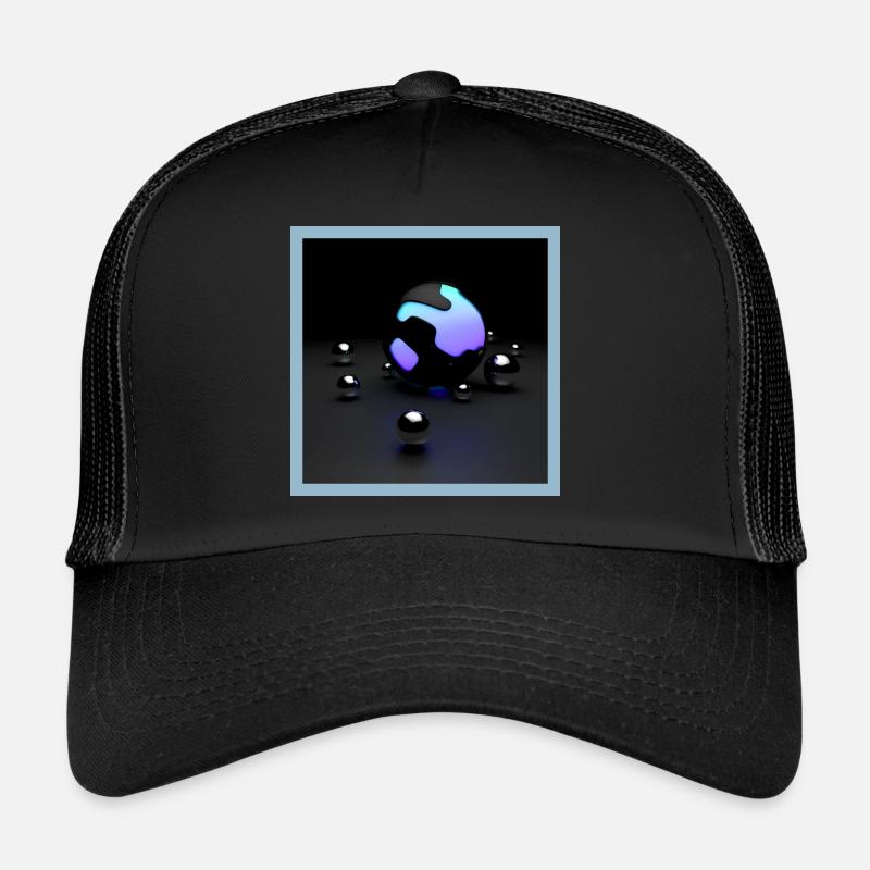 Illuminated Balls Quadratisch Trucker Cap