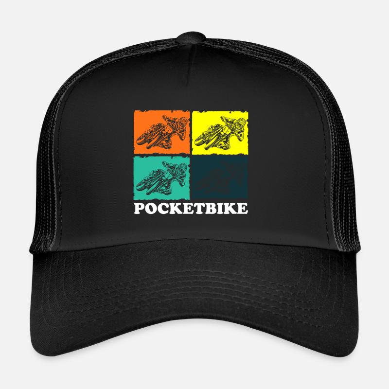 Motocross Cool Motorradfahrer Matsch Trucker Cap