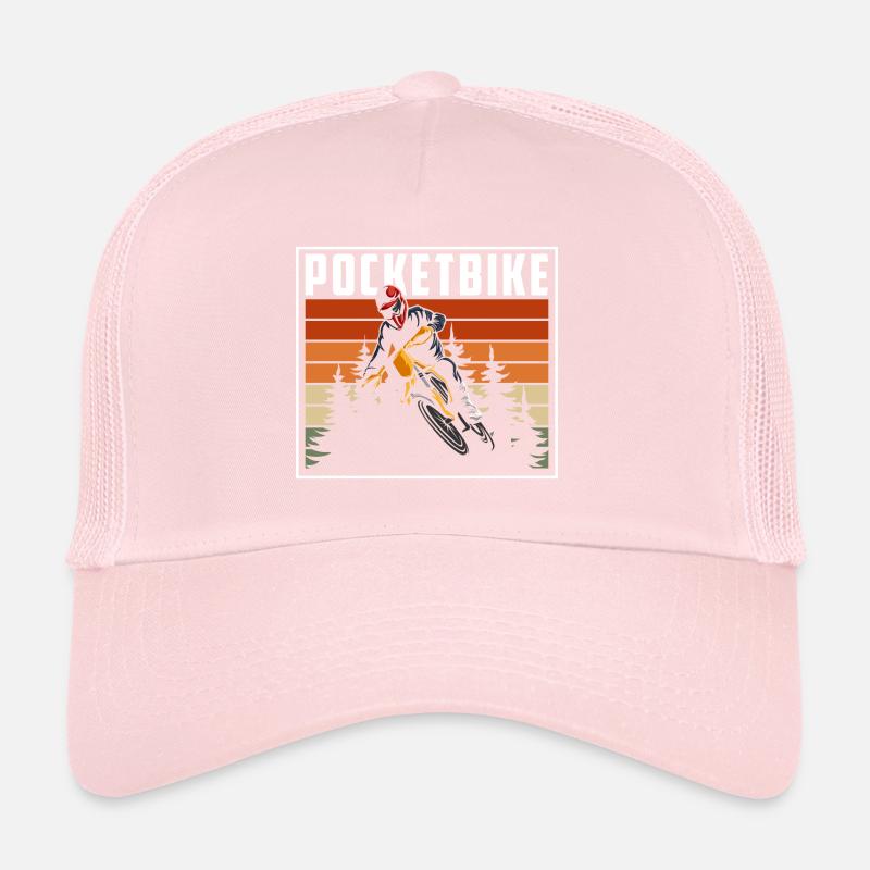 Pocketbike Biker Two-wheeler Mud Trucker Cap