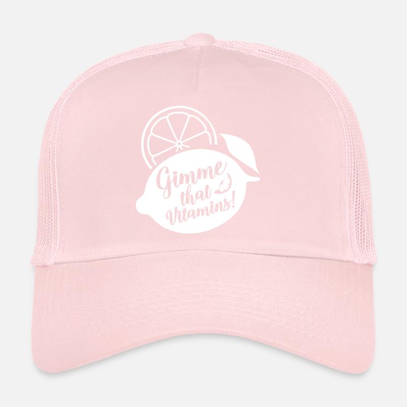 Gimme Vitamins Ironic Sommerlimonadensaft Trucker Cap
