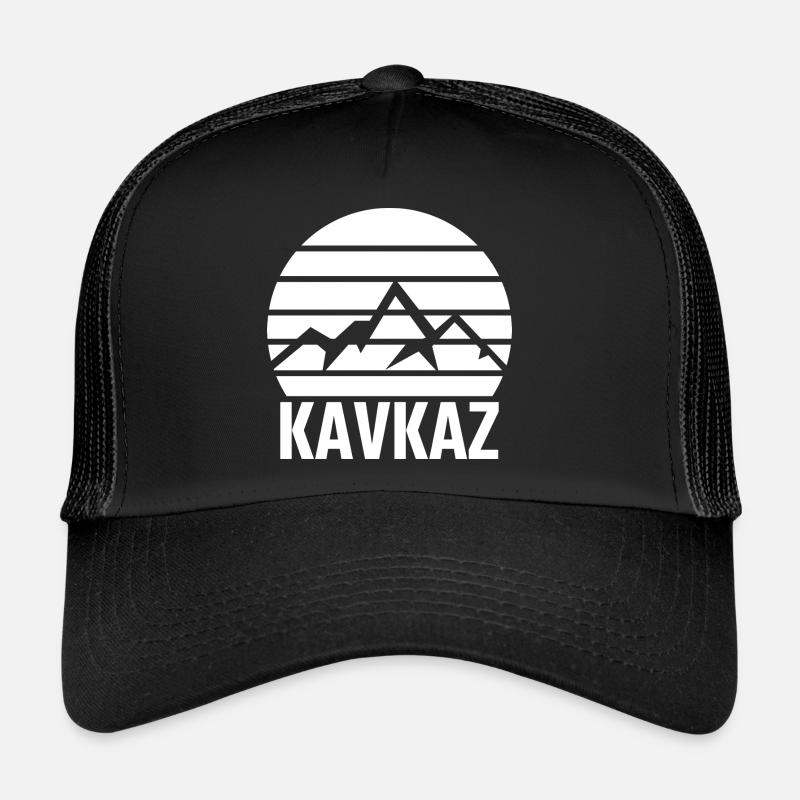 Kavkaz Caucasus Chechnya Dagestan Gift Idea Trucker Cap