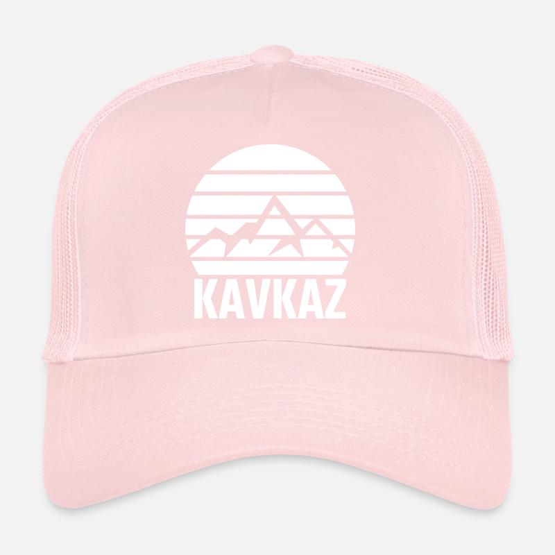 Kavkaz Caucasus Chechnya Dagestan Gift Idea Trucker Cap