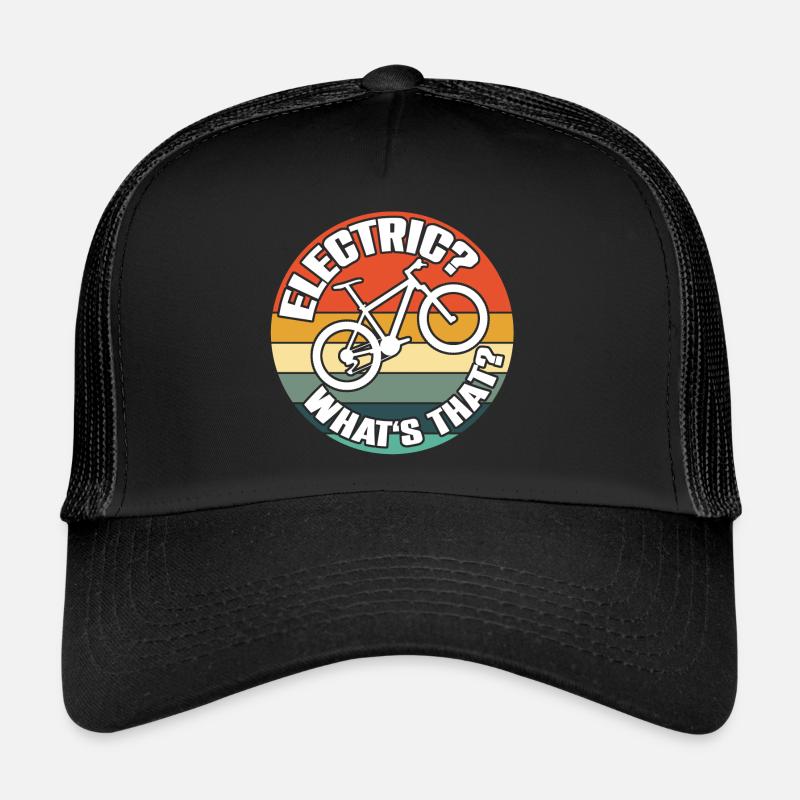 Cycling without electricity and battery Trucker Cap