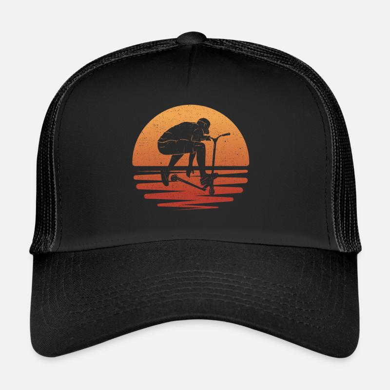Scooter Tricks E-Roller Stunt Scooter Trucker Cap