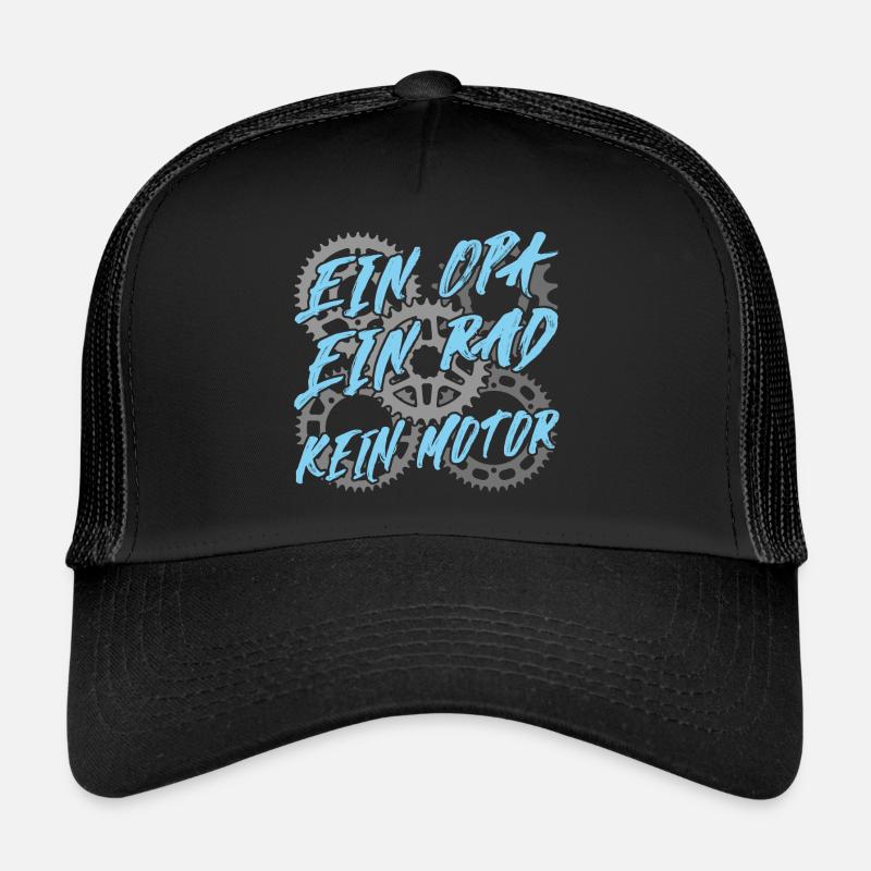 Ein Opa ein Rad kein Motor Trucker Cap
