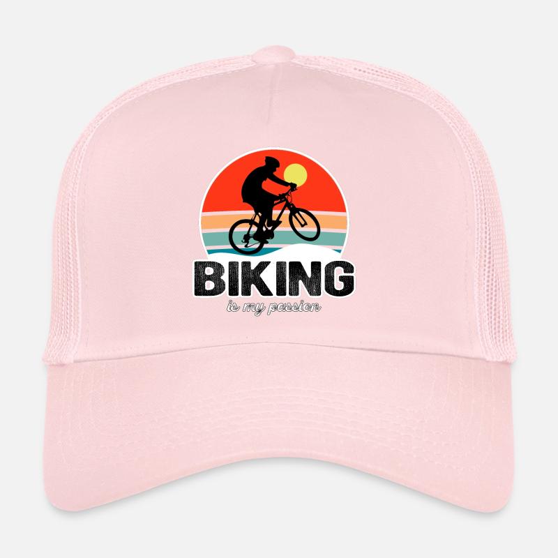 VTT cyclisme - sombre millésime de la Casquette trucker 