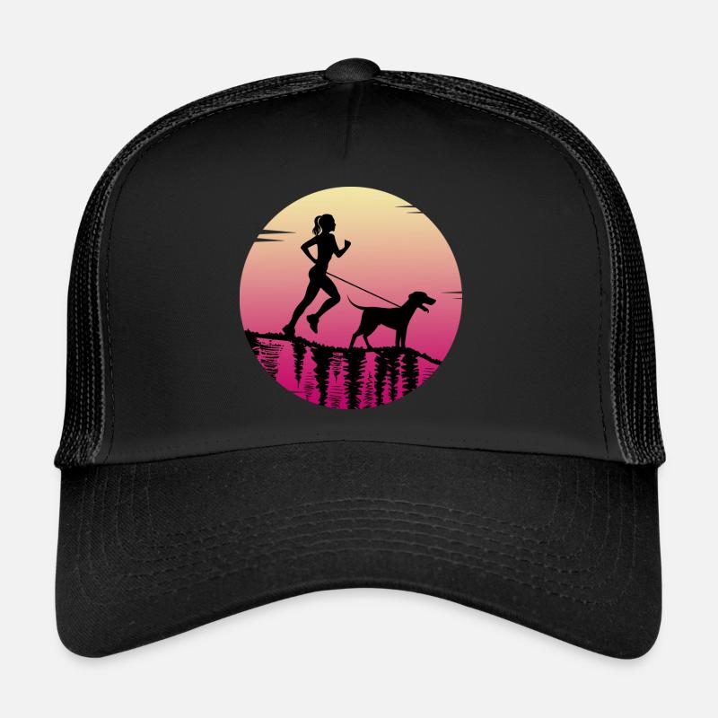 Canicross dogrun running avec chien Casquette trucker 