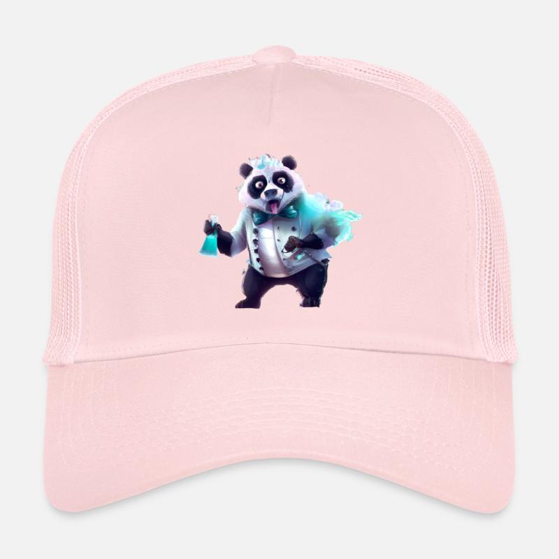 Panda scientist Trucker Cap