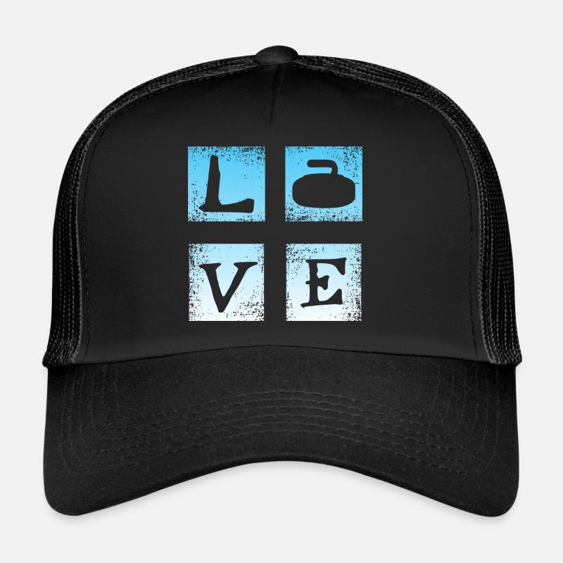 Liebe Curling Trucker Cap