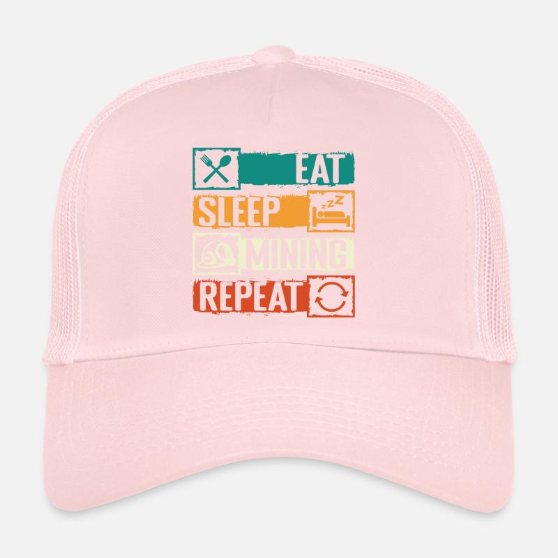 Miner Underground Miners Shaft Trucker Cap