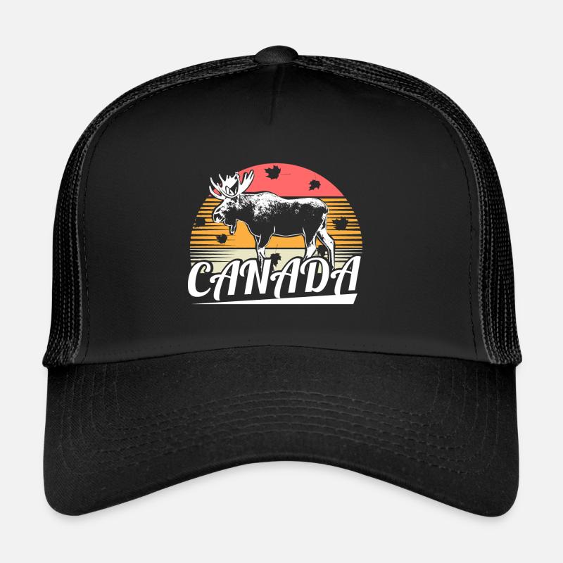 Canada Elk Nation Trucker Cap