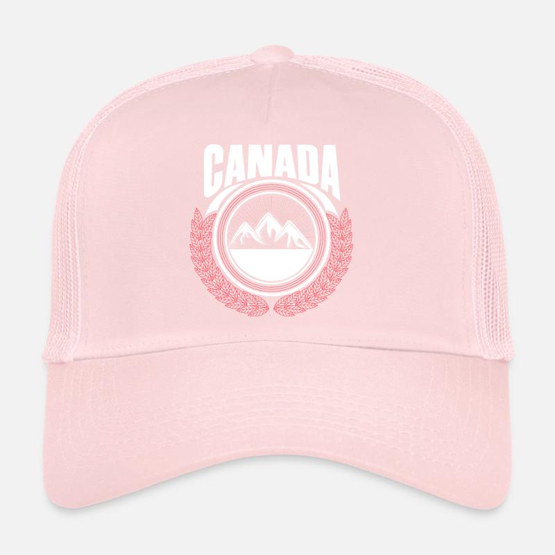 Idée cadeau du pays de naissance de l’érable Canada Casquette trucker 