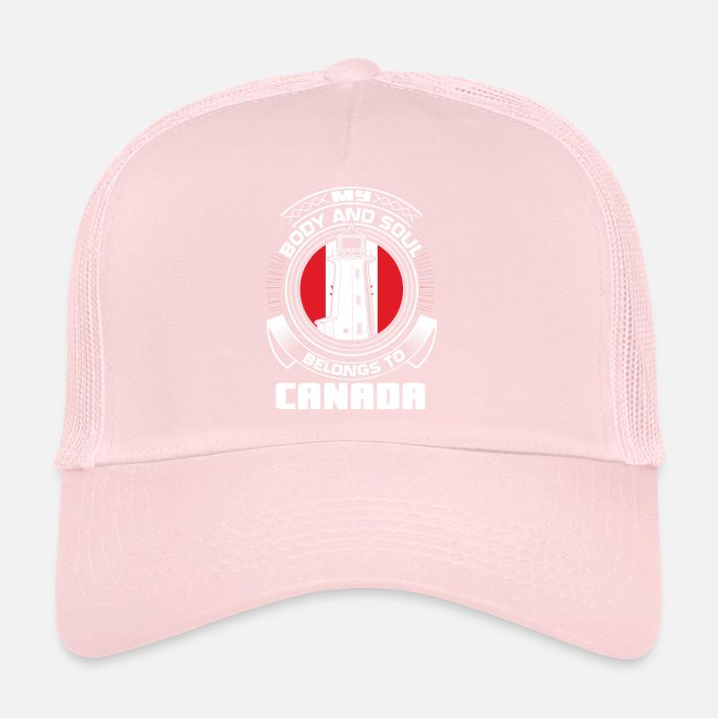 Drapeau érable du Canada Casquette trucker 