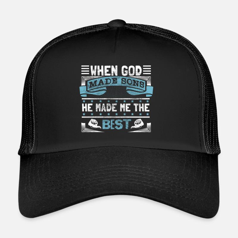 Bester Sohn Vater Geschenk Trucker Cap