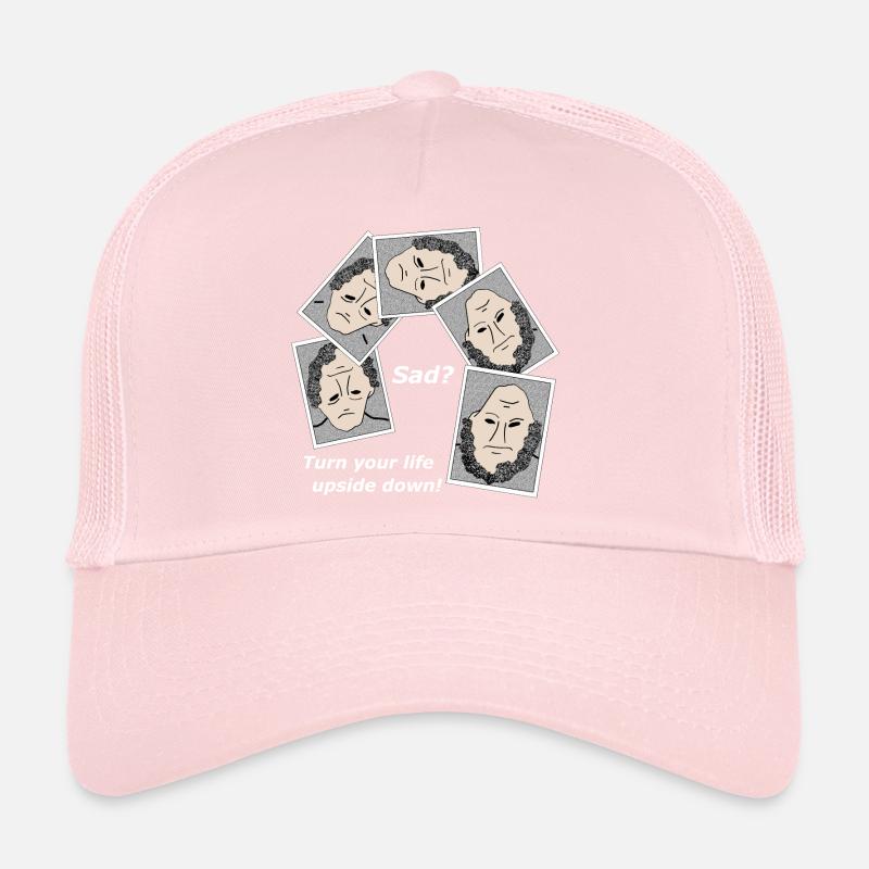 TurnYourLife blanc Casquette trucker 