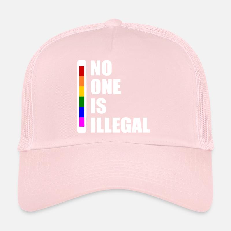 No one is illegal Casquette trucker 