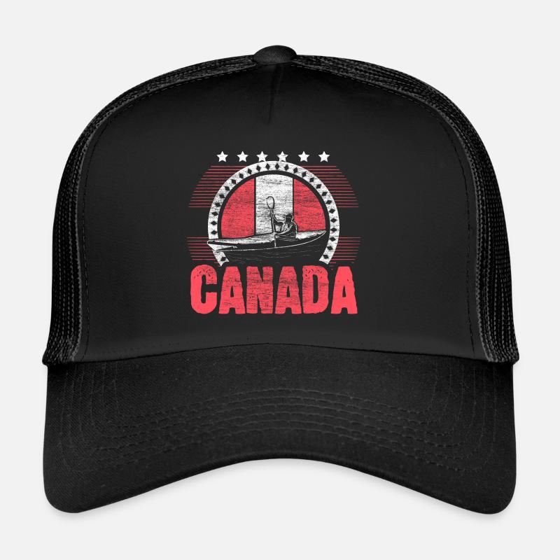 Cadeau de naissance pour pays du Canada Casquette trucker 