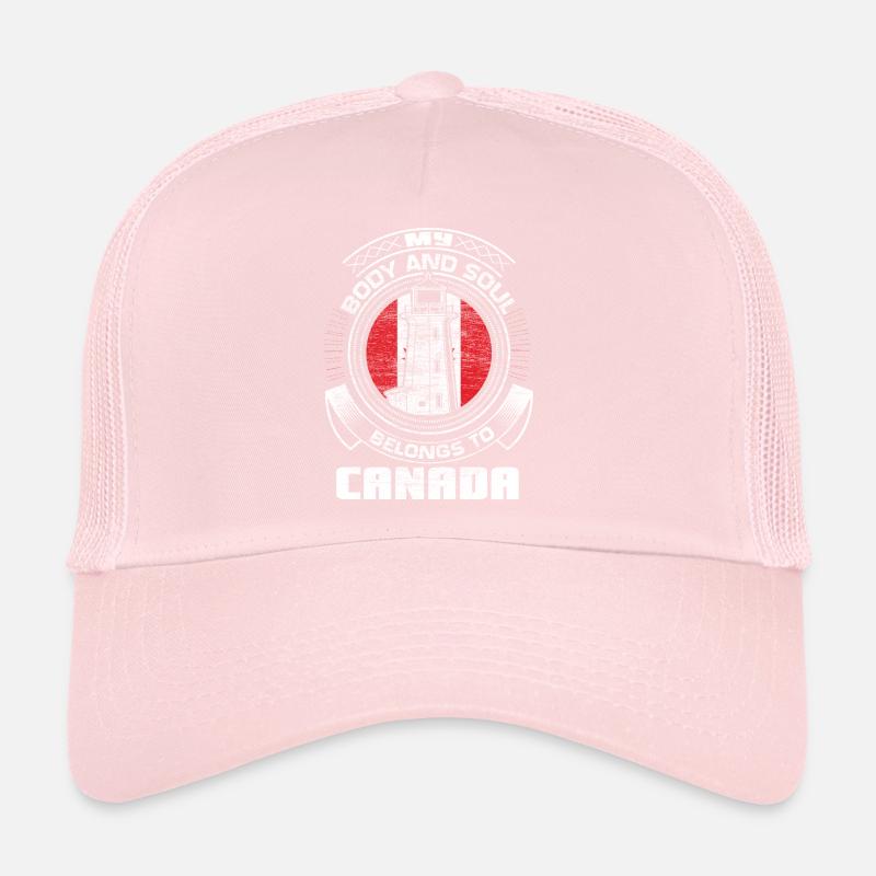 Kanada Elch Geburtsland Geschenkidee Trucker Cap