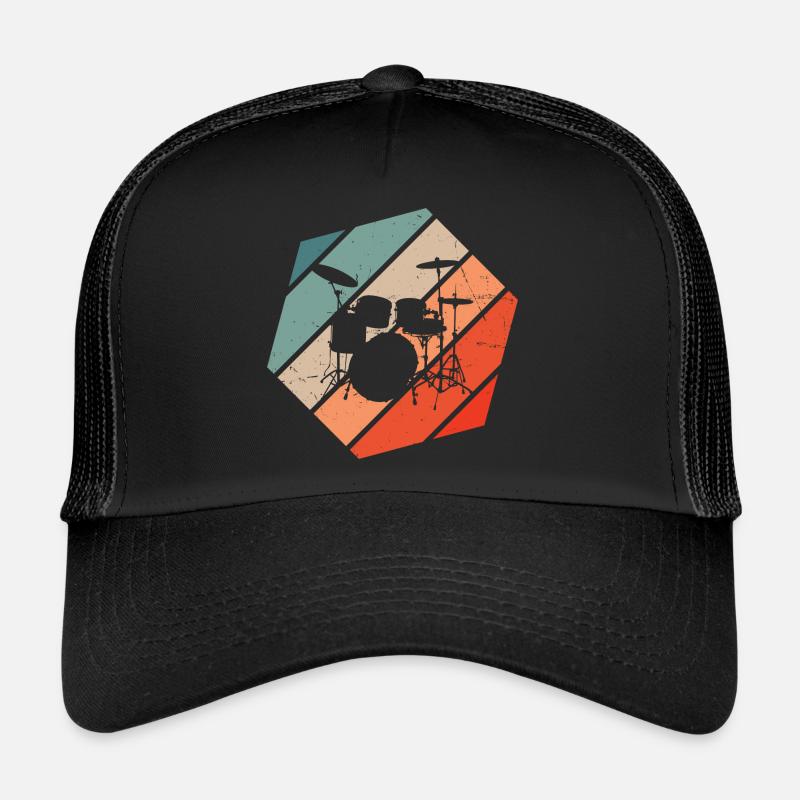 Drummer Drummer Drumming Drums Trucker Cap