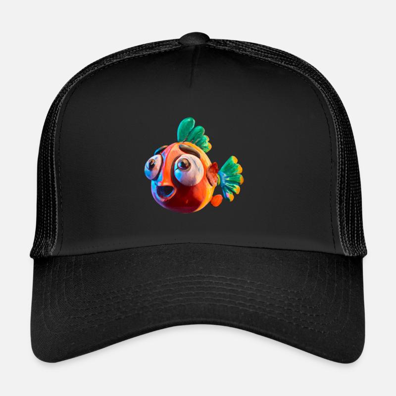 Shocking goldfish Trucker Cap