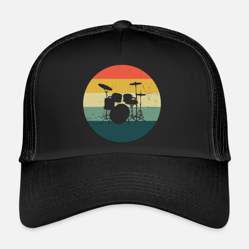 Batteur Hommes Batteur Batteur Casquette trucker 
