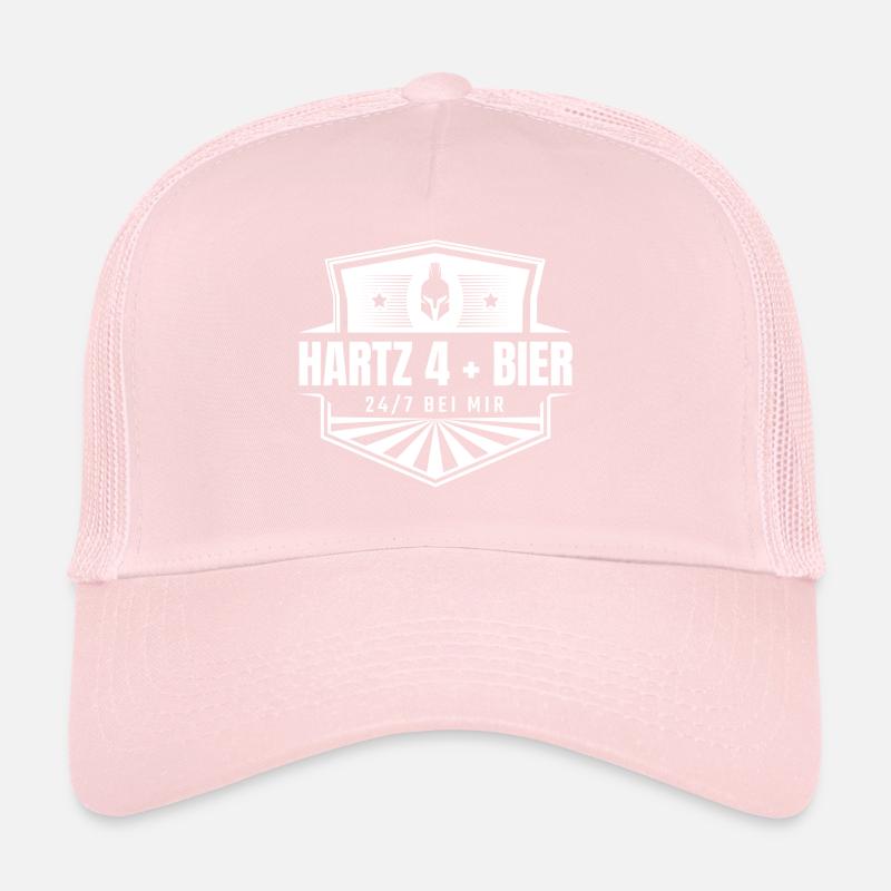 Hartz 4 + Bier 24/7 bei mir Trucker Cap