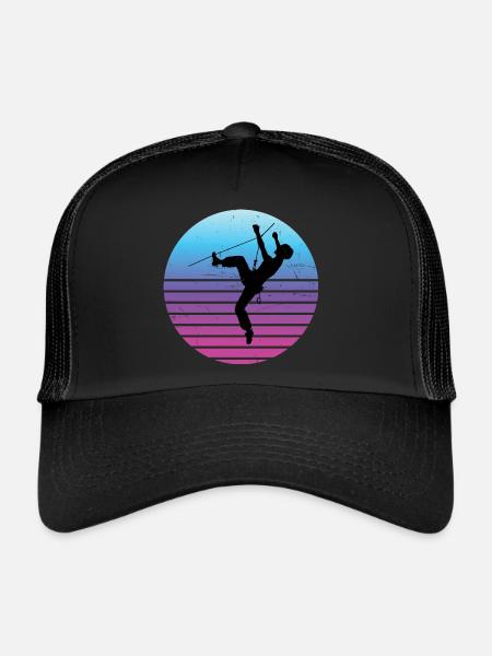 Climbing Women Climbing Climber Boulder - Trucker Cap - black/black