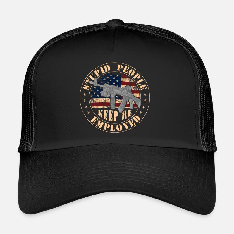 Cop Crime Inspector Trucker Cap