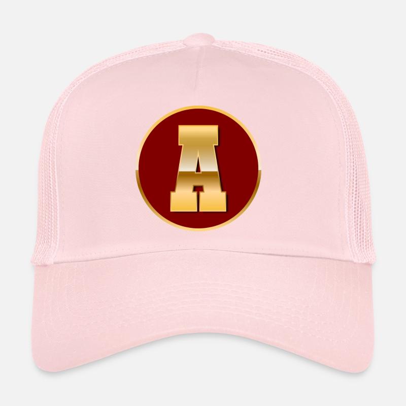 Letter A Trucker Cap