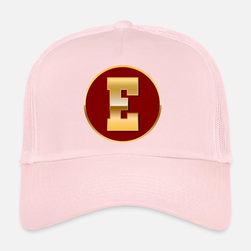 Lettre E Casquette trucker 