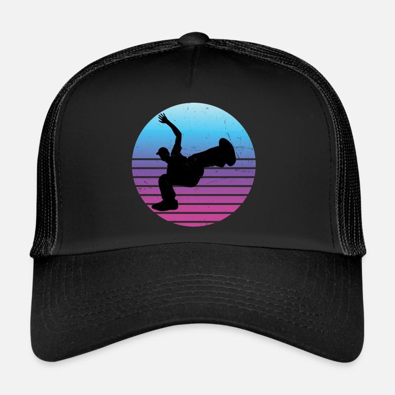 Femmes Hommes Break Dance Bboy Hiphop Breakdance Casquette trucker 