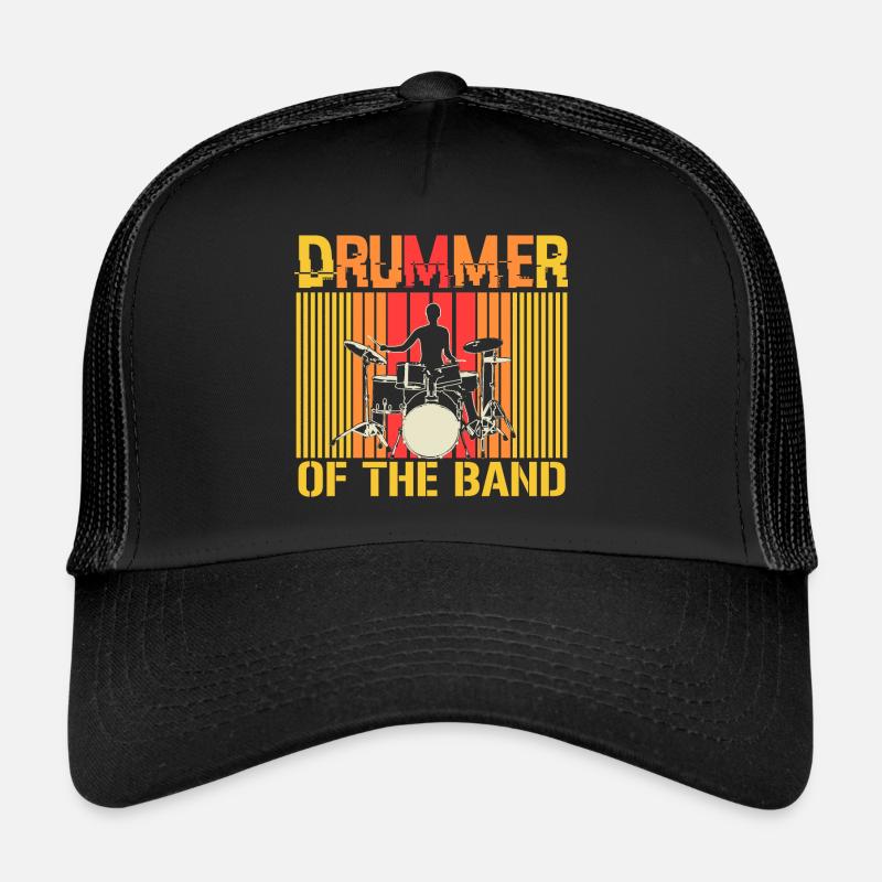 Drums Drum Gift Trucker Cap