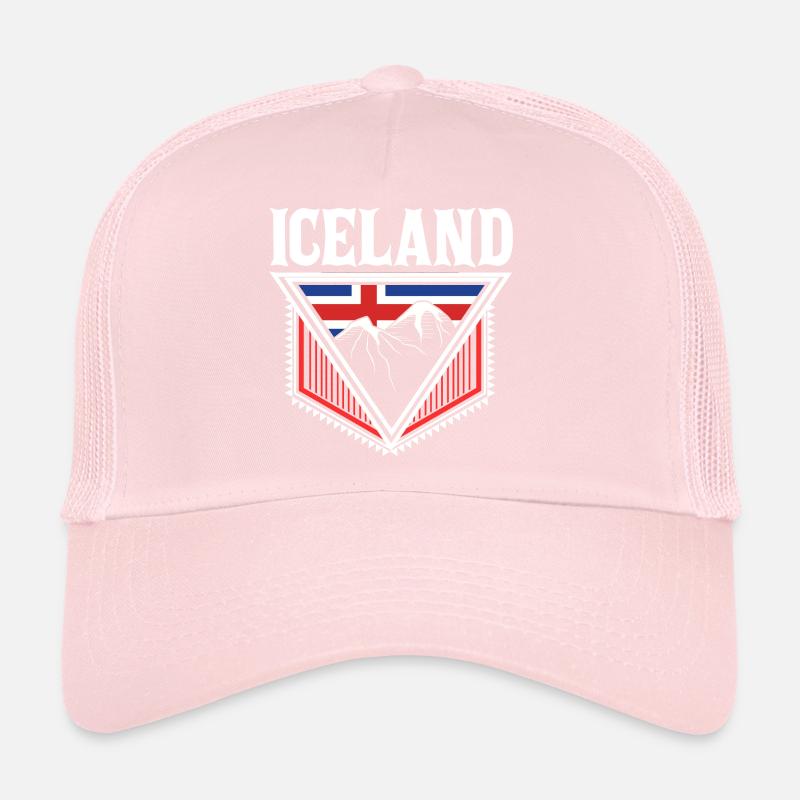 Drapeau du Nord de l’Islande Casquette trucker 