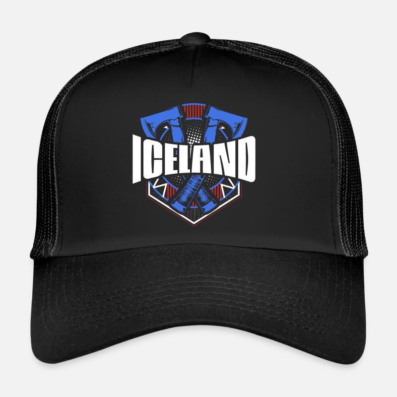 Island Reykjavik Stolz Trucker Cap
