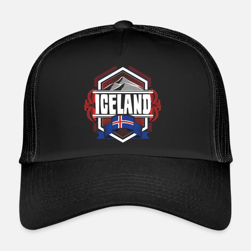 Island Isländer Land Trucker Cap