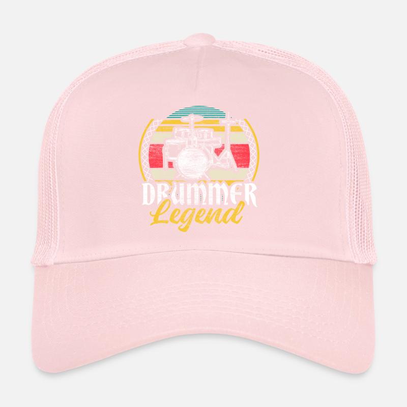 Drums Drumsticks Cadeau Casquette trucker 