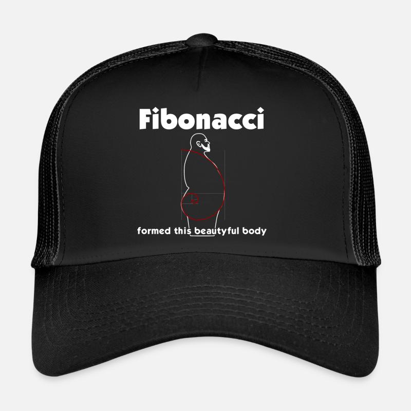 Fibonacci formed this beautiful body Trucker Cap