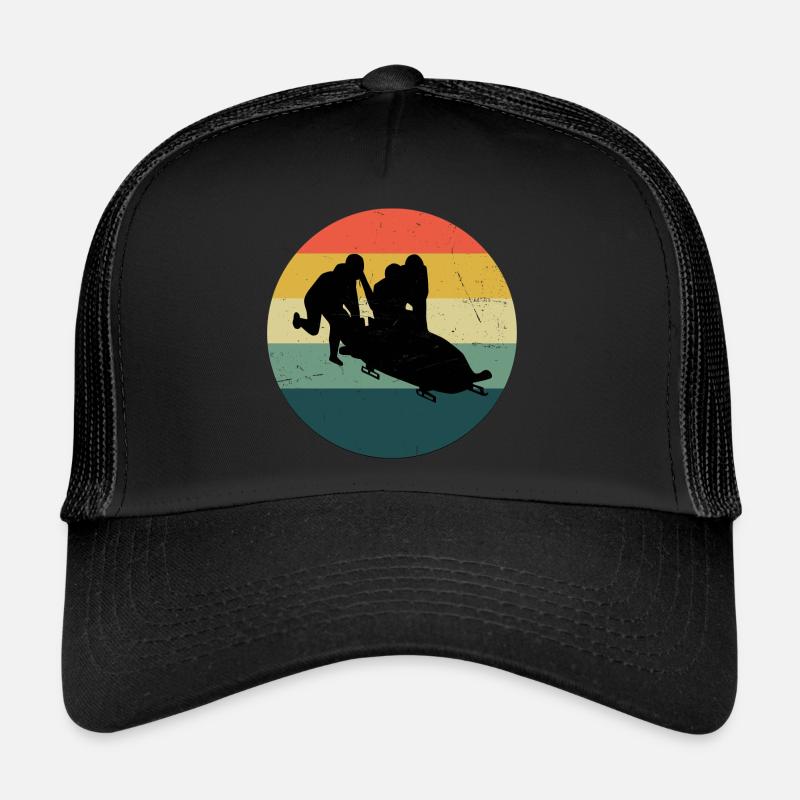 Men's Bobsleigh Run Women's Bob Bob Two-man Bob Trucker Cap