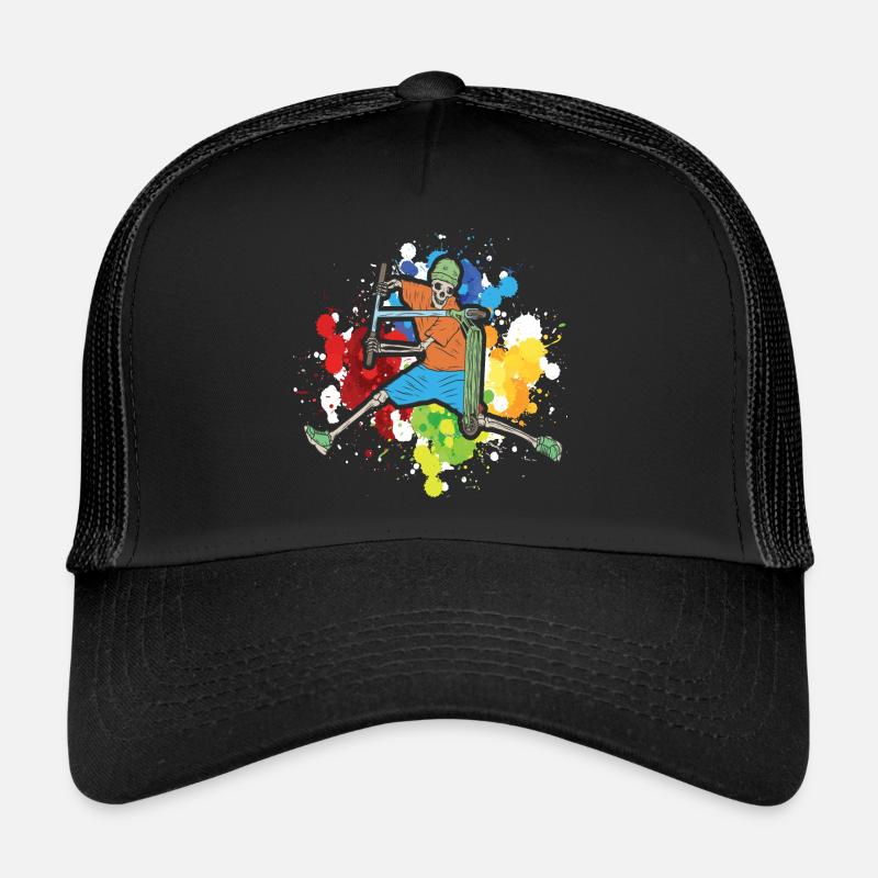 scooter stunt Trucker Cap