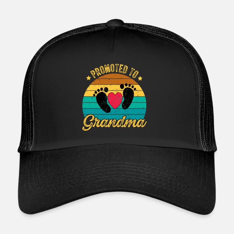 Promu grand-mère - Befördert zur Oma Retro Casquette trucker