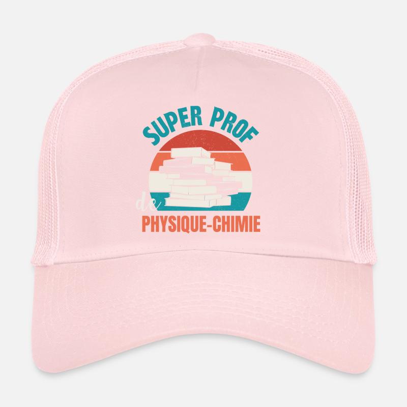 super prof de physique-chimie Casquette trucker 
