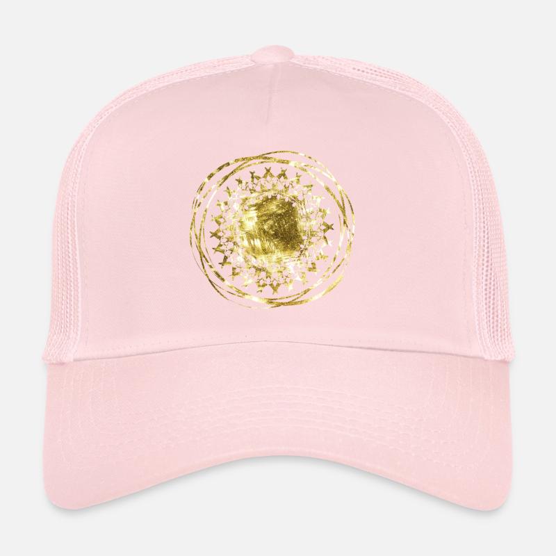 Mandala guld Trucker cap