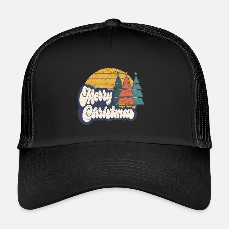 Merry Christmas Trucker Cap