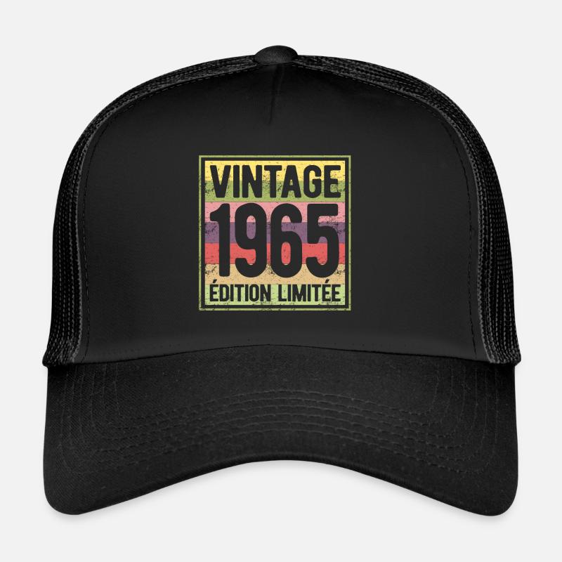 VINTAGE 1965 EDITION LIMITEE Casquette trucker 