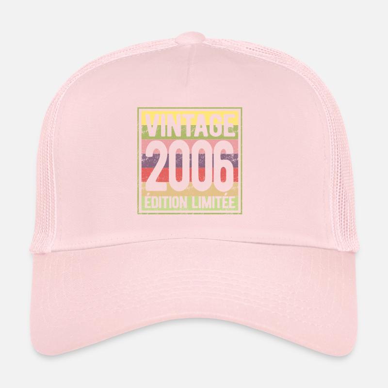 VINTAGE 2006 EDITION LIMITEE Casquette trucker 