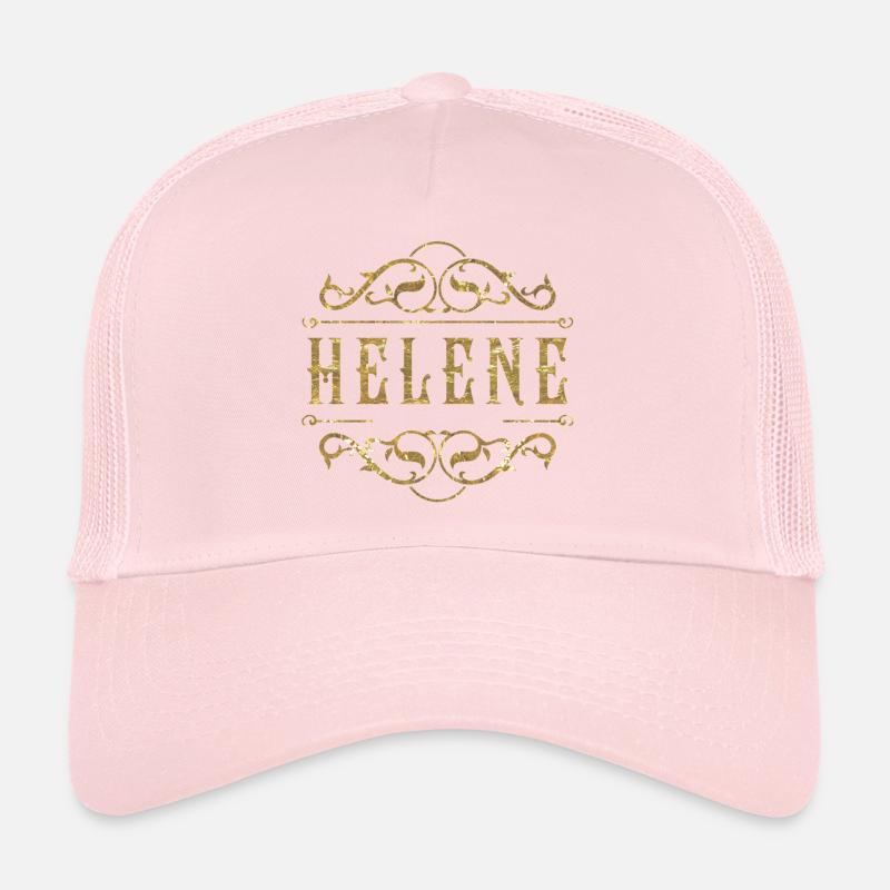 Hélène en or Casquette trucker 