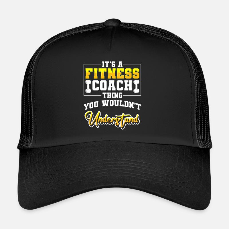 Fitness Trainer Training Trucker Cap